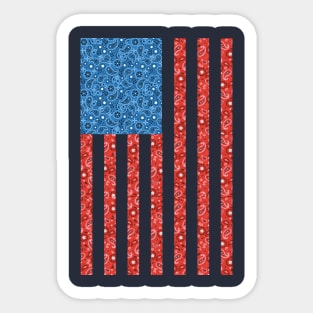 Bandana Flag Sticker